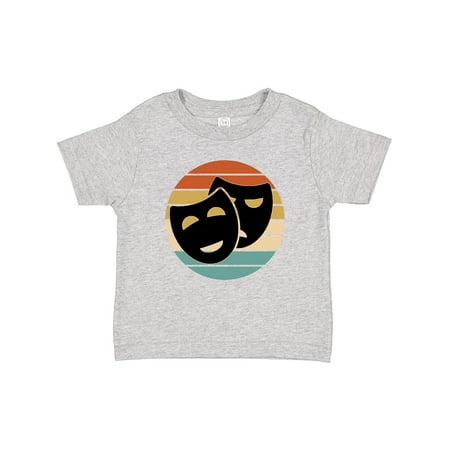 

Inktastic Theater Masks Acting Retro Sunset Boys or Girls Baby T-Shirt