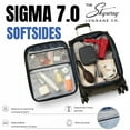 thumbnail image 4 of Skyway Luggage Sigma 7.0 20" Softside 8-Wheel Carry-on, Spinner, Adult, Black, 4 of 9