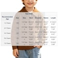 thumbnail image 2 of Atogsazn Toddler Baby Boys Knitted Sweater Kids Casual Quarter Zip Long Sleeve Sweatshirt Fall Tops Clothes Brown 3-4 Years Fashion, 2 of 8