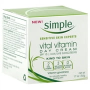 Alberto Culver Simple Kind To Skin Day Cream, 1.7 oz