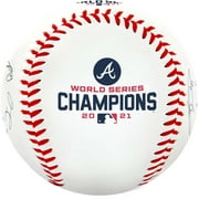 Atlanta Braves 2021 World Series Champions Fanatics Exclusive Rawlings Replica Signature Baseball