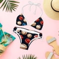 thumbnail image 6 of Baseball Detachable Sponge Adjustable Strap Bikini Set Two-Pack Swimsuit Women Bikini Sets, 6 of 6