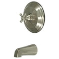 thumbnail image 1 of Kingston Brass Robinet de Baignoire - Finition Nickel Satiné, 1 of 1