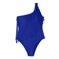 thumbnail image 3 of Bañador de una pieza para mujer, cómodo, liso, con almohadilla en el pecho, sin aros, correa de Bikini OAVQHLG3B Store lin121212, 3 of 3