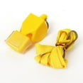 thumbnail image 4 of CSChome High Decibels Whistle Referee Whistle Set - 2Pcs, Mouthguard, Lanyard, Loud Sound, Professional Outdoor Training Whistle, 4 of 7