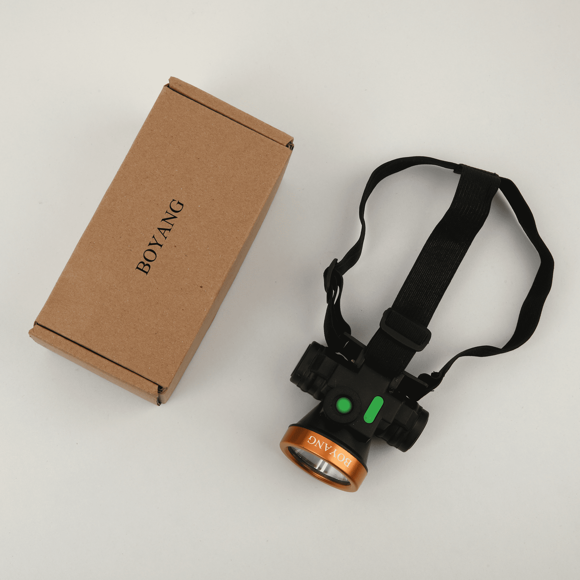 BOYANG Powerful Headlamps Motion Sensors Head Flashlights Portables Head Light for Outdoor Waterproofed