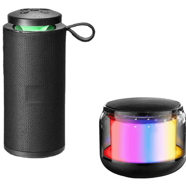 Combo altavoz, mini bocina bluetooh negro