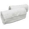 Set of 6 - 20" x 32" White Hand Towels Embrace Collection Luxurious Super Soft Supima Cotton