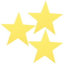 Milisten 3Pcs Star Cutouts Felt Party Decorations For Children Performers 19x7.5in