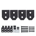 thumbnail image 3 of 2inch Full Lift Kit Front Rear Lifting Carbon Steel Spacers 2" Front Rear Full Lift Kit Suspension Rise Mount Brackets   Compatible With  Rhino 450/660/700 ATV, 3 of 8