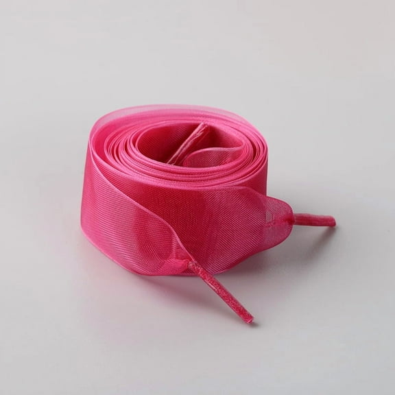 XmhyTop-A 2 Pairs Ribbon Shoe Laces,120*2.3cm Fashion Decorative Sneaker Laces for Shoes,S18