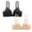 Beige 01, variant on 2PC Women's Bras Push Up Adjustable Strap No Underwire Gathering Breathable Thin Everyday Bras Beige L