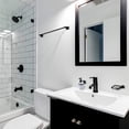 thumbnail image 4 of Accesorios para baño y Mezcladora para lavabo en Negro Mate Meer Faucets by CNX MZM4103 + ACC-011, 4 of 10