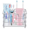 thumbnail image 2 of Soporte para cepillos de dientes de acero inoxidable - 6 rejillas Xemadio 223176-1, 2 of 9