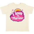 thumbnail image 3 of Inktastic I Love My Mamaw Grandchild Girls Toddler T-Shirt, 3 of 5
