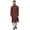 Marron, variante sur Atasi Chemise Indienne Boutonnée pour Hommes Longue Kurta Unie pour Fête et Engagement