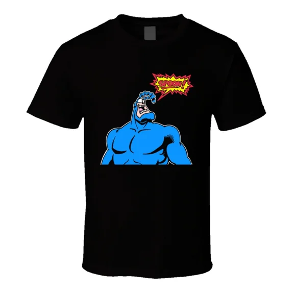 VINTAGE The Tick Spoon Cartoon T Shirt