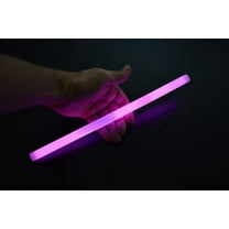 DirectGlow 10 Ct Pink Jumbo 12 Inch Glow Sticks Bright Industrial Grade