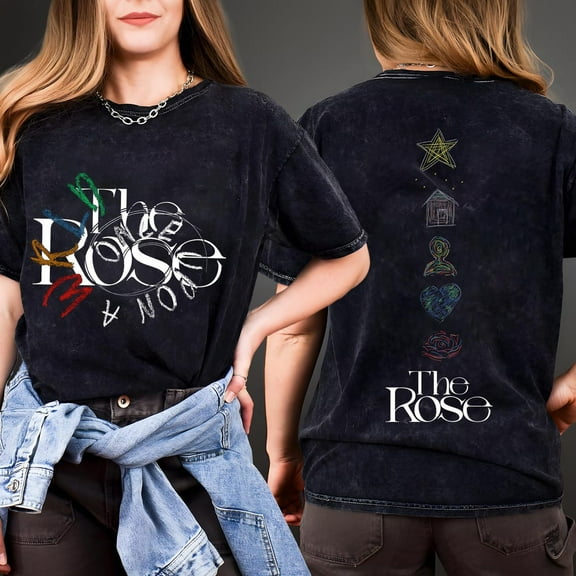 ZENUA The Rose Once Upon Awrld Tour Tee, The Rose 2025 World Tour Shirt, The Rose Wrld Road Map Shirt, The Rose Wrld Shirt Hot Trending Shirt/Sweatshirt/Hoodie