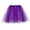 Purple, variant on EHRWE Women's Skirt Three Layer Tutu Skirt Adult Half Shaggy Skirt Highlights Glitter Hot Festival Party Skirt