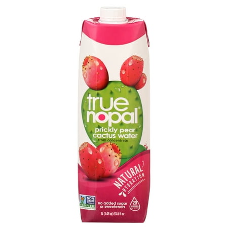 True Nopal, Cactus Water, 33.8 Oz