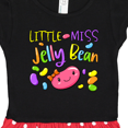 thumbnail image 3 of Inktastic Little Miss Jelly Bean Gift Toddler Girl Dress, 3 of 4