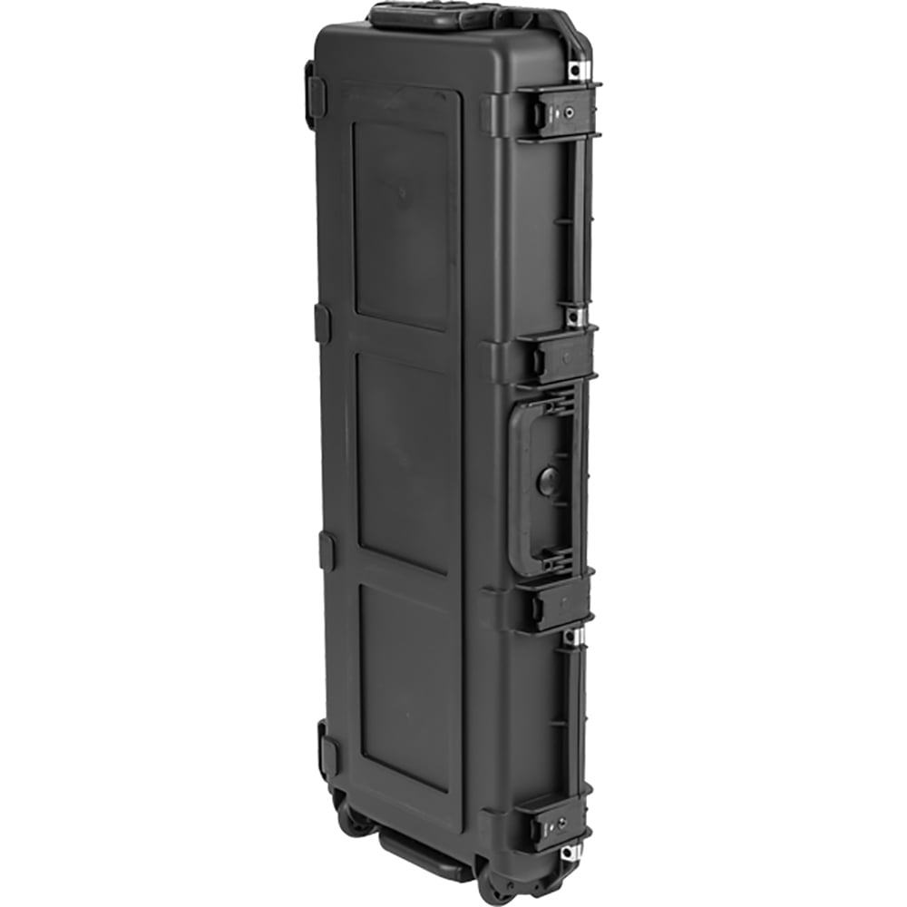 SKB iSeries Waterproof Strat and Tele Guitar Injection Molded Mil-Standard Waterproof Flight Case with Quiet-Glide Wheels