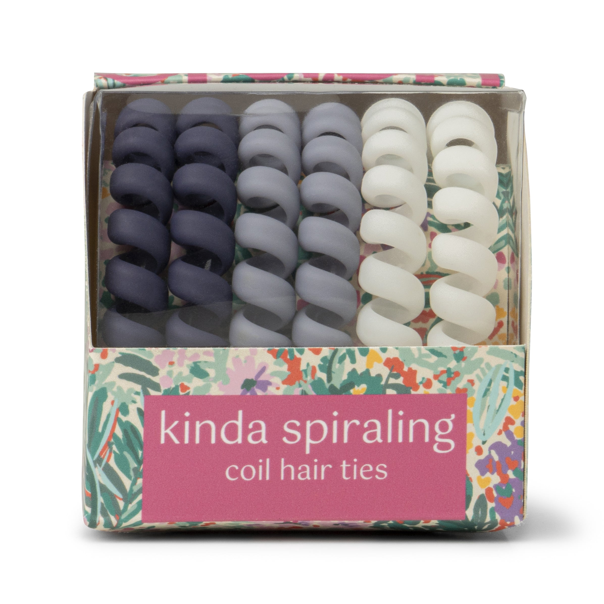 Crush(TM) Kinda Spiraling Coil Hair Ties-24 Piece Assortment