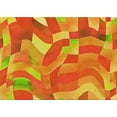 thumbnail image 1 of Ahgly Company Machine Washable Indoor Rectangle Transitional Yellow Area Rugs, 2' x 5', 1 of 7