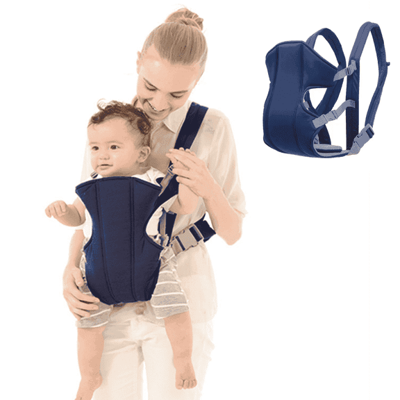 Lvelia Baby Carrier,Baby Holder Carrier Ergonomic Infant Carrier Adjustable Baby Carrier,Lightweight & Breathable Baby Front and Back Carrier for Infants Toddlers Babies Girl and Boy(Blue)
