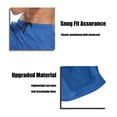 thumbnail image 7 of FEDTOSING Men's 2 in 1 Running Shorts Quick Dry Workout Athletic Shorts with Pocket Blue,up to 3XL, 7 of 7