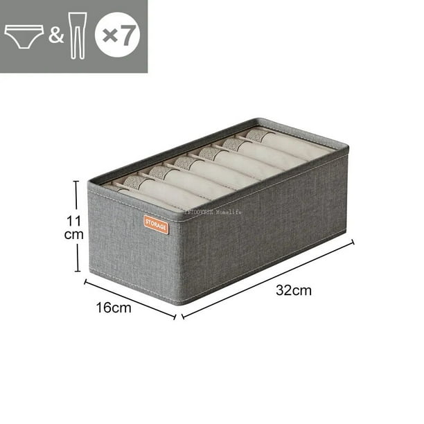 Cajón de armario para calcetines, organizador de ropa interior, armario de dormitorio, organizador de ropa para pantalones, camisetas, bufanda, calcetines, organizador de almacenamiento