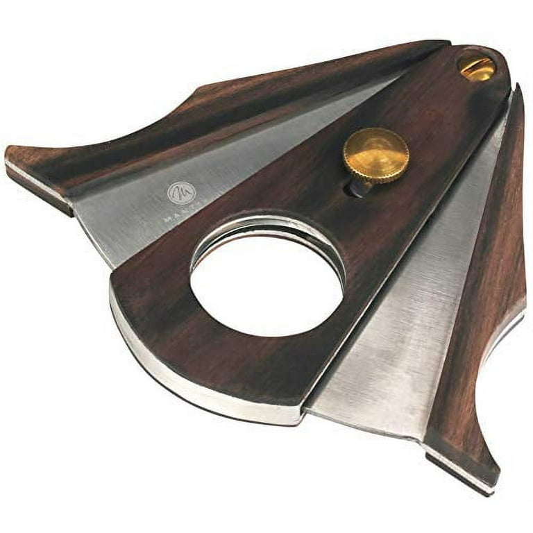 Cigar Cutter Stainless Steel Wood Bat Shape Guillotine Cigar