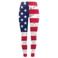 thumbnail image 4 of Gibobby Pantimedias Termicas Día la Independencia para las mujeres 4 julio Leggings Pantalones para yoga Correr Pilates Gimnasio Medias Compresión Yoga Correr Fitness（Azul marino， S), 4 of 5