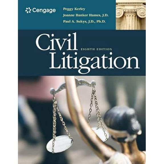 Pre-Owned Civil Litigation, Loose-leaf Version (MindTap Course List), 9781337900720, 1337900729, Paperback, 8 edition