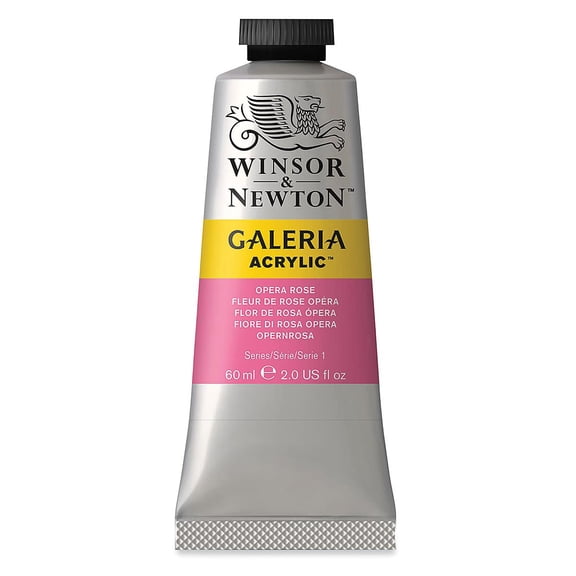 Winsor & Newton Galeria Flow Acrylics - Opera Rose, 60 ml