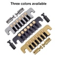 thumbnail image 3 of LP Electric Guitar Tune O Matic Pull Plate Tail Piece Reversible String Code Guitar Roller Saddle TP-6 Stop Rod Compatible with Les Paul/SG/ES/EPI Gear Replacement Part, 3 of 7