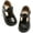 B831-black, variant on Toddler Little Girl Princess Dress Shoes-Mary Jane Flats for Girl Party School Shoes.