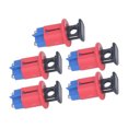 thumbnail image 1 of Dispositif de Verrouillage de Commutation, 5PCS Isolation de Verrouillage de Disjoncteur pour Application Électrique, 1 of 8