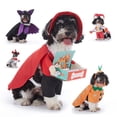 thumbnail image 6 of Funny Pet Halloween Costume, Standing Cosplay Dog Cat Outfit with 3D Arms, Assorted Styles for Holiday Party & Photo Shoot, 6 of 6
