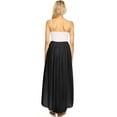 thumbnail image 3 of Feinuhan Womens Casual Boho High Waist Elastic Band Irregular Hem Long Maxi Skirts, 3 of 4