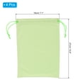 thumbnail image 2 of Uxcell Ski Goggle Bag, 4 Pack Microfiber Snow Goggles Case Drawstring Pouch Green, 2 of 6