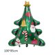 thumbnail image 3 of Globo de aluminio grande para Navidad, diseño de Papá Noel, muñeco de nieve, pingüino, caramelo, decoración para fiesta con temática de Feliz Navidad, 3 of 5