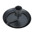 thumbnail image 2 of Quemador de bobinas con portarrollos de ajenjo y rejilla de acero para platos para interiores de hoteles. Negro, 2 of 9