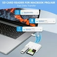 thumbnail image 3 of SD Card Reader, USB 3.0 Type C High Speed to SD/TF Card Adapter for iPhone 15/16 Pro Max Memory Card Reader with SD MicroSD USB 3 Port for Mac/iPad/MacBook Pro/Air Android Phone Tablet, 3 of 9