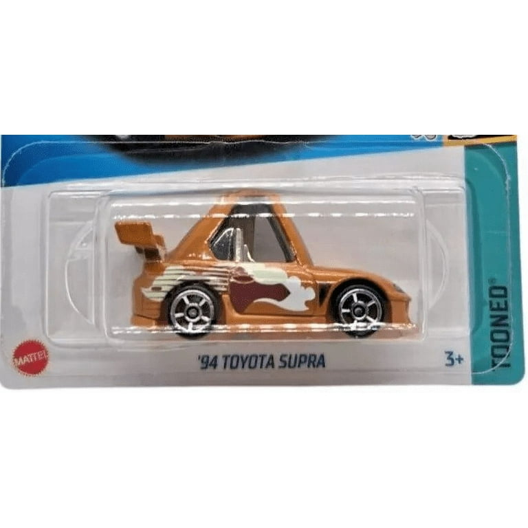 Hot Wheels 94 Toyota Supra 224/250 Orange Tooned 4/5 - Walmart.com