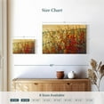 thumbnail image 4 of Elephant Stock Field Of Spring Flowers I Wall Art - Horizontal Canvas Wall Art - Living Room Wall Decor - Abstract Canvas - Red And Orange Decor By Tim O'toole - 24" x 16", 4 of 8