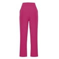 thumbnail image 6 of Audhol Yoga Pants Women Women's Yoga Pants Lightweight Comfort Solid Color Soft Casual Pajamas Leggings Womens Yoga Pants with Pockets Hot Pink M, 6 of 6