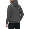 thumbnail image 4 of Men's Sherpa Hoodie Jacket Fleece Lined Zip Up Thinck Warm Hoodies Sweatshirt Winter Thermal Zipper Outwear Coat, 4 of 4