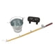thumbnail image 1 of Modern 1:12 Bucket and Fishing Rod with Bench Set Dollhouse Garden Yard Supplies Model, 1 of 9